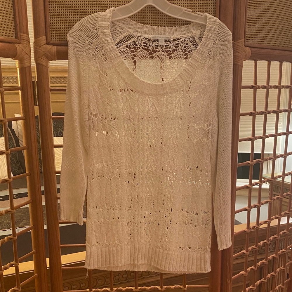 NY&C Ivory Knit Sweater